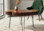 Mesa Rústica De Madeira Maciça Sucupira