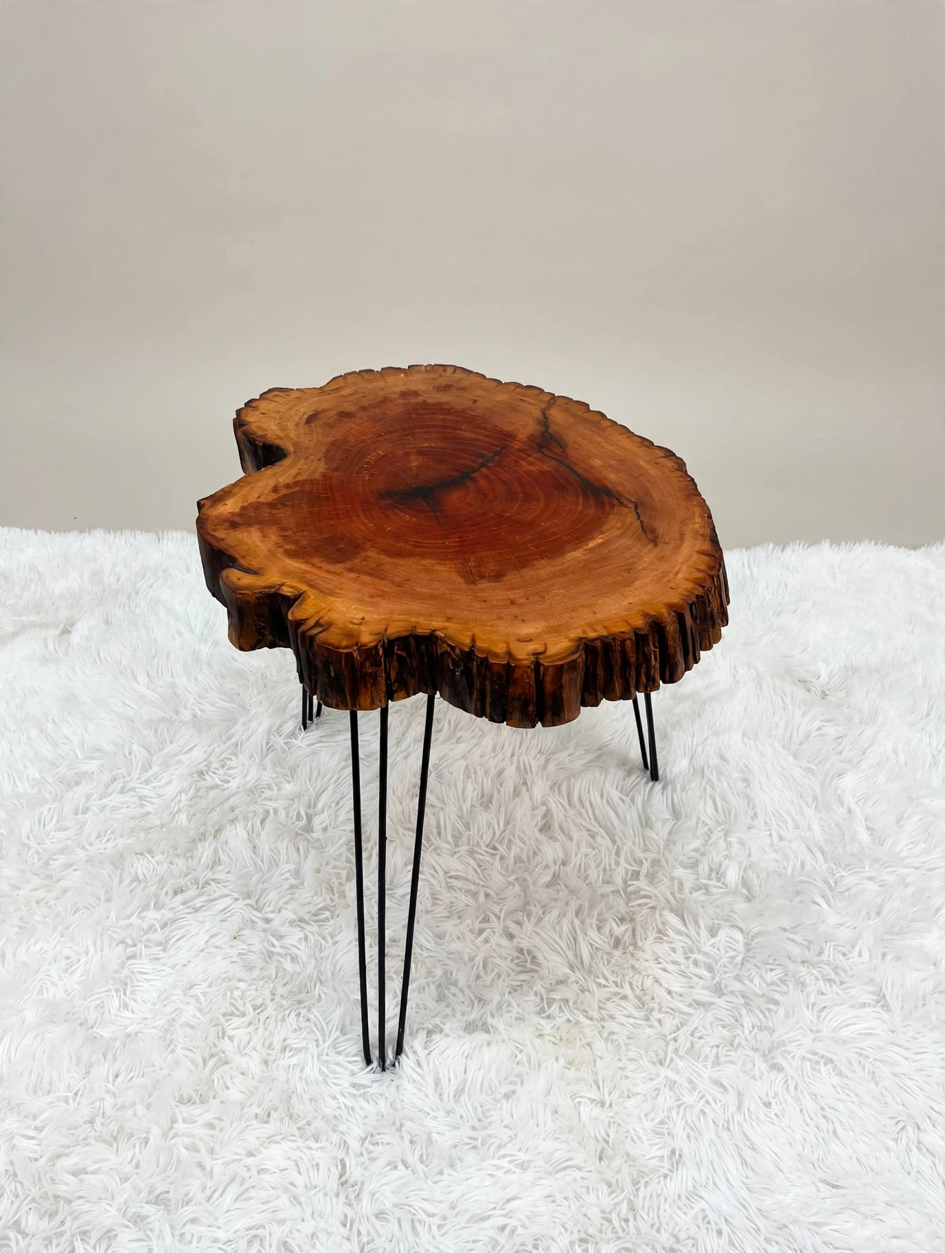 Mesa Rústica De Madeira Maciça Sucupira